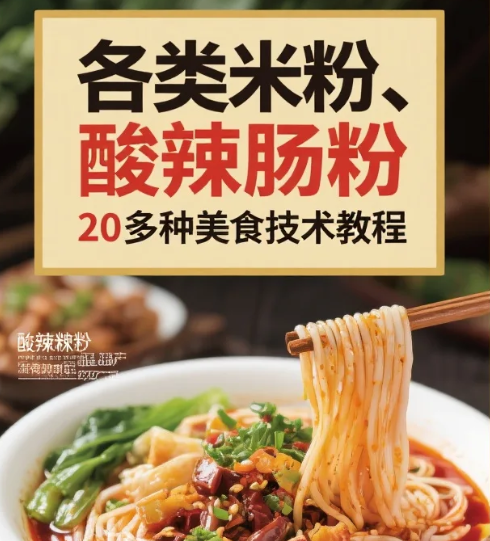 【教程】各类米粉、肠粉、酸辣粉类20多种美食技术教程 美味全攻略 mp4/mov 【教程】各类米粉、肠粉、酸辣粉类20多种美食技术教程 美味全攻略 mp4/mov