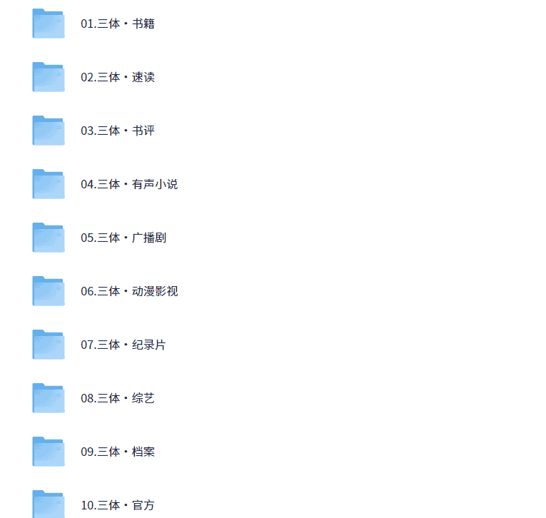 刘慈欣科幻作品合集【含三体宇宙】《三体》原著小说、有声书、广播剧、同人动画与影视档案资料大合集(全网最全)22.3GB(PDF/epub)